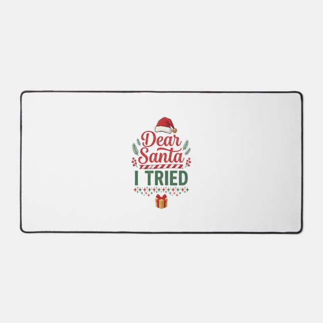 Boîte de Présent Chapeau de Noël Dear Santa Tried (Recto)
