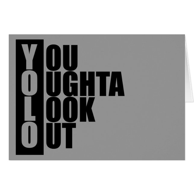 Boîte de verticale de YOLO (Devant horizontal)