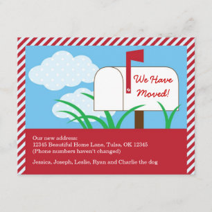 Boîte postale - Carte déplacée