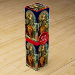 BOITE POUR BOUTEILLE DE VIN CIOTS DE RENAISSANCE ANTIQUE/ REINE DE COUPES MONO<br><div class="desc">Arcane mineure manquante Queen of Cups créé et remplacé par Bulgan Lumini (c).Collage numérique et peinture inspirée par les tarots médiévaux. Ce beau pont Visconti peut être le plus ancien pont Tarot de l'existence. C'est l'un des nombreux ponts italiens peints à la main que la famille Visconti a commandé au...</div>