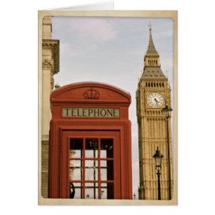 Boîte téléphonique et tour de Big Ben