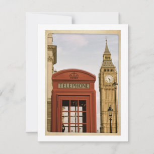 Boîte téléphonique et tour de Big Ben