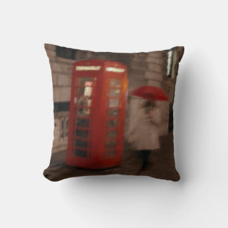 Boite téléphonique London Rainy Day / Coussin para