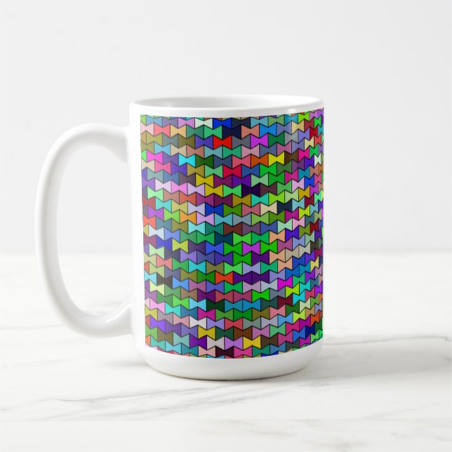 Boîtes de couleur complètes 15 oz de Mug (Gauche)