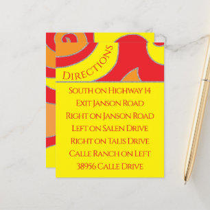 Boîtier Bat mitzvah à barre BM/Swirl de la carte d