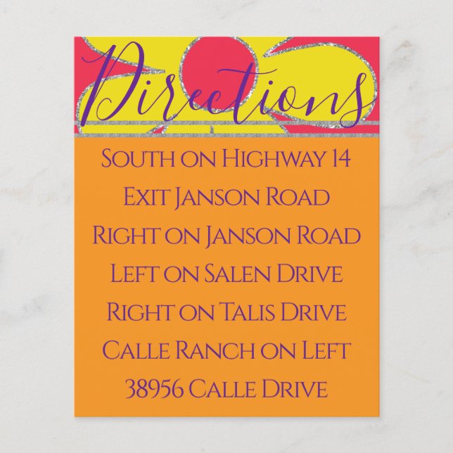 Boîtier Bat mitzvah de barre/Fleurs de carte de di (Devant)