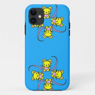 boîtier de souris mignon étui de téléphone amusant