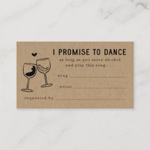 Boîtier d'invitation de la carte de demande de cha