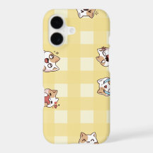 Boîtier Iphone 17 - Chat Kawaii