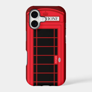 Boîtier iPhone 5 Boîte Téléphonique Rouge Classiqu