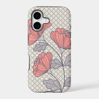 Boîtier iPhone Fleur