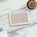 Boîtier Pour Cartes De Visite Boîtier de carte d'affaires en cuir rose Gold Blus<br><div class="desc">Un délicat carte de visite en cuir rose vif (pas de vrai cuir bien sûr,  c'est un effet imprimé). Ajoutez simplement votre nom</div>