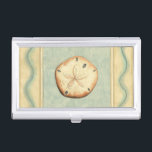 Boîtier Pour Cartes De Visite Collecteur Shell<br><div class="desc">Megan Meagher est connue pour ses oeuvres d'art simples. Cette image montre la simplicité des trésors du bord de mer, d'un simple coquillage dans un cadre marin bordé. Meagher englobe un arrière - plan turquoise à son image pour contraster ces trésors. Obtenez cette impression fine d'art dès aujourd'hui sur votre...</div>
