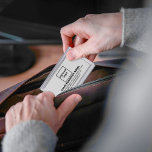 Boîtier Pour Cartes De Visite Marque d'affaires blanche sur le boîtier de carte<br><div class="desc">Marque blanche d'affaires sur coque carte de visite personnalisable. Customisez-le en téléchargeant votre logo d'entreprise et en tapant le nom, l'adresse, le numéro de téléphone, le courriel et le site Web ou la page de médias sociaux de votre entreprise. Customisez-le pour annoncer votre entreprise ou pour promouvoir votre marque auprès...</div>