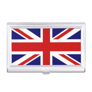 Boîtier Pour Cartes De Visite Porte-carte de visite du drapeau britannique   Uni