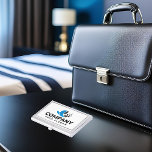 Boîtier Pour Cartes De Visite Promotion de l'entreprise personnalisée<br><div class="desc">Faites la promotion de votre marque dans le style avec un coque carte de visite métallique personnalisé. Ce coque élégant et professionnel est le moyen parfait pour garder vos cartes organisées et protégées, tout en faisant une grande impression sur les clients potentiels et les clients. Téléchargez votre logo : téléchargez...</div>