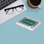 Boîtier Pour Cartes De Visite Turquoise Lacey Steel<br><div class="desc">Deluxeforms est équipé d'un porte-cartes de visite turquoise en acier lacé. Idéal comme logo pour les propriétaires d'entreprise ou n'importe qui.</div>