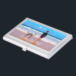 Boîtier Pour Cartes De Visite Votre boîtier de carte de visite photo avec texte<br><div class="desc">Boîtes de cartes de visite personnalisées - Votre propre design - Famille personnalisée / Amis ou Cadeau personnel - Ajouter votre photo et texte - Redimensionner et déplacer ou ajouter des éléments / du texte avec l'outil de personnalisation ! Choisissez / ajoutez votre police / couleur / taille préférée !...</div>