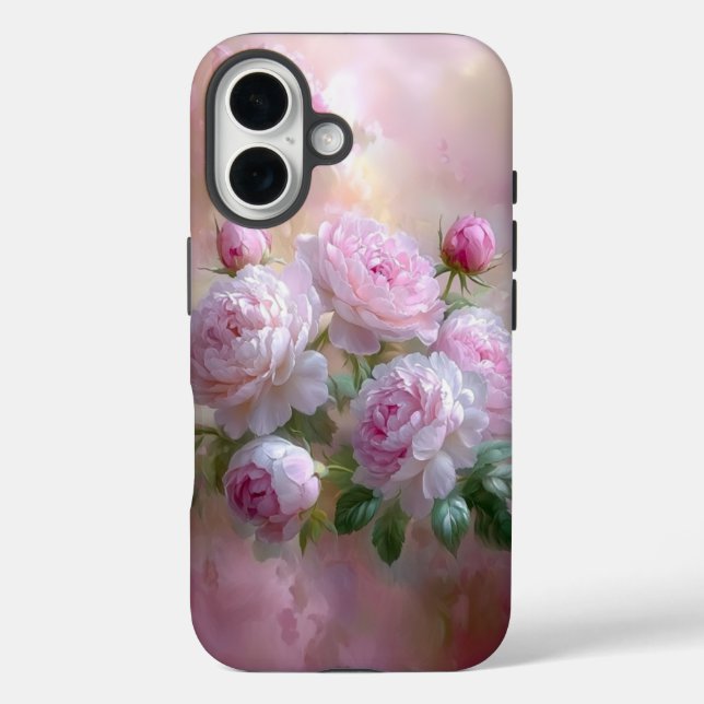 Boîtier téléphonique floral, Coque iPhone 16, Boît (Verso)