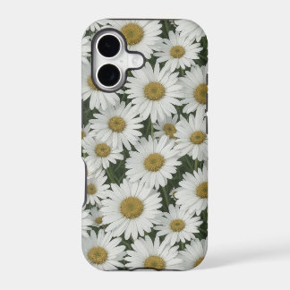 Boîtier téléphonique pour marguerites blanches
