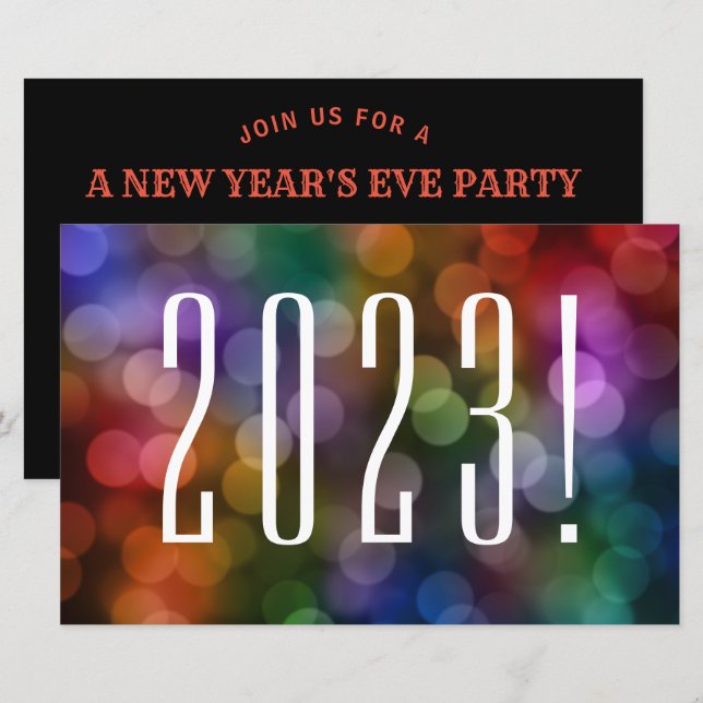 Bokeh 2023 (Devant / Derrière)