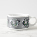 Bol À Chili 20e anniversaire de Mariage Emerald Platinum Bowl<br><div class="desc">Tout le monde mérite un emblème cardiaque pour marquer ses jalons et pour votre 20e anniversaire de mariage n'est pas différent accepter que vous avez atteint un platine deux décennies! Donc, j'ai conçu un médaillon de métal pour ça. Je suis également disponible pour toute personnalisation ou illustration personnalisée faite uniquement...</div>