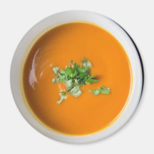 Bol de la soupe de tomate Refrigerator Magnet