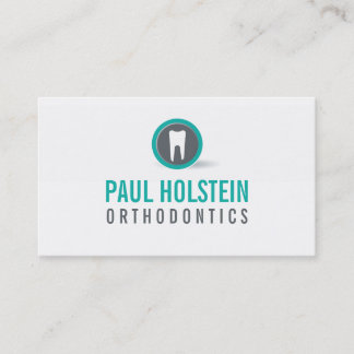 BOLD DENTIST CARTE DE VISITE :: logo de dent moder