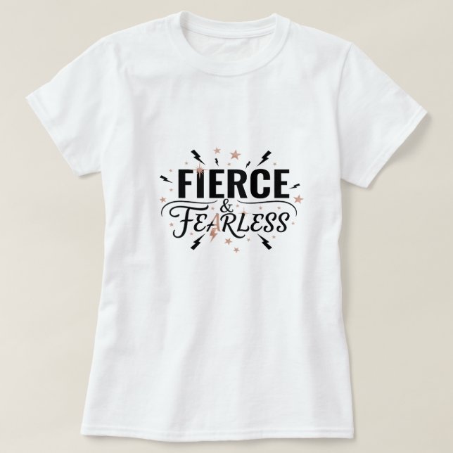 Bold & Direct : FTERCE T-Shirt - Intrépide et uniq (Design devant)