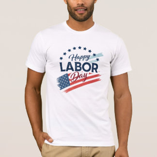 Bold Labor Day Typography T-Shirt Design