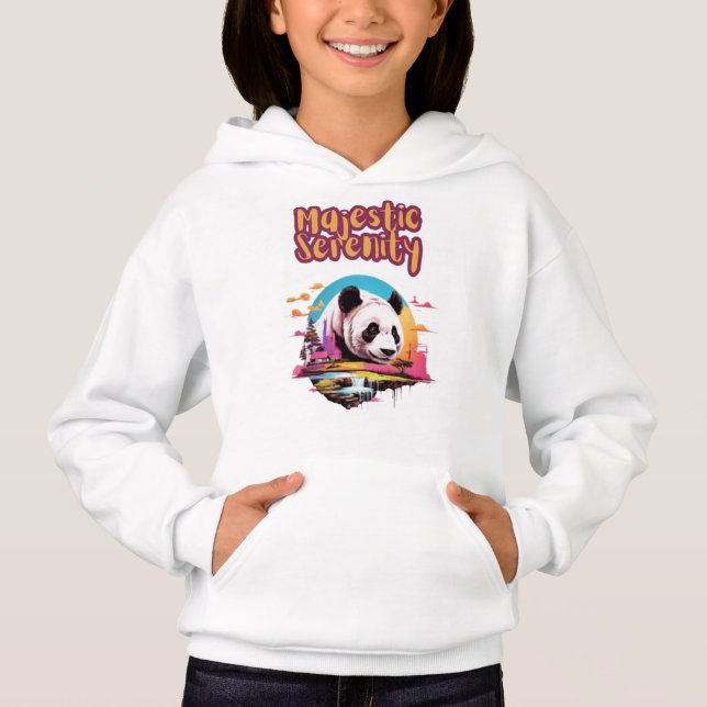 Bold Panda Elegance : La beauté majestueuse dans l (Devant)