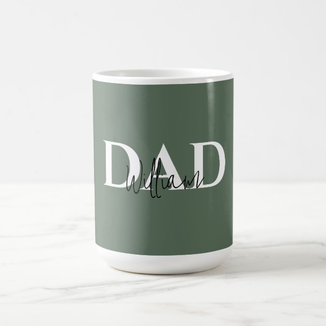 Bold Pastel DAD Mug | Cadeau de la Fête des Pères (Centre)