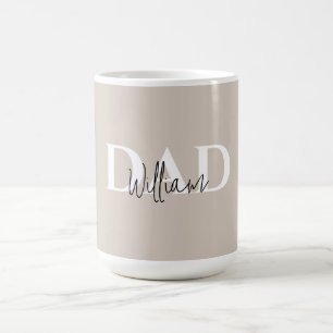 Bold Pastel DAD Mug   Cadeau de la Fête des Pères