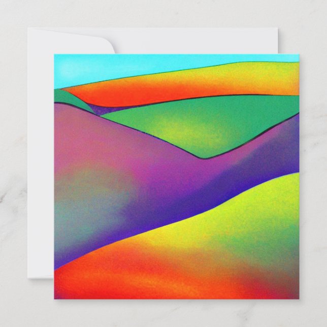 Bold Rainbow Hills (Devant)