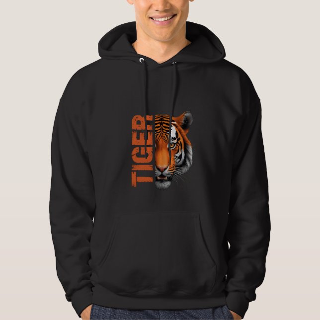 Bold Tiger Spirit Tee Sweat - shirt à capuche (Devant)