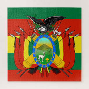 bolivia emblème puzzle