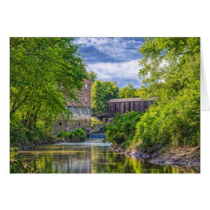 Bollinger Mill Et Burfordville Couvert Bridge