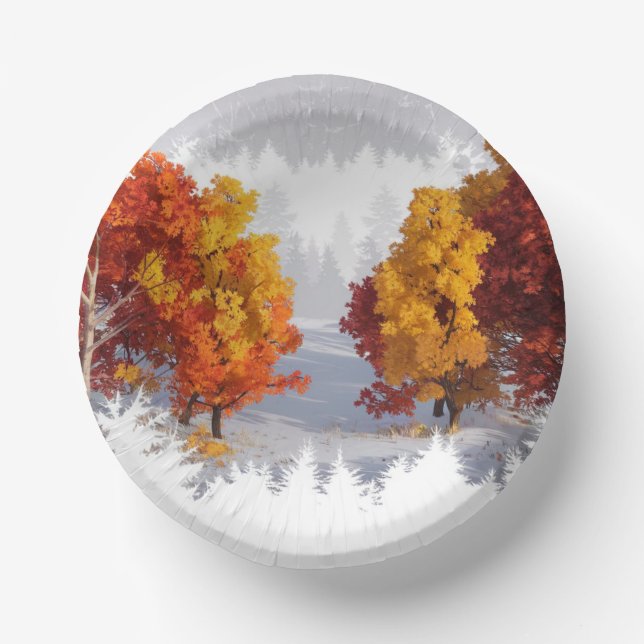 Bols En Carton Automne (Recto)