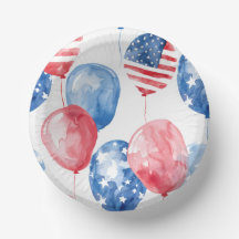 Ballons patriotiques USA