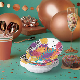 Bols En Carton Bol à papier personnalisé 7"   Vaisselle de fête