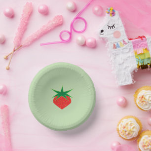 Bols En Carton Bol en papier fraise