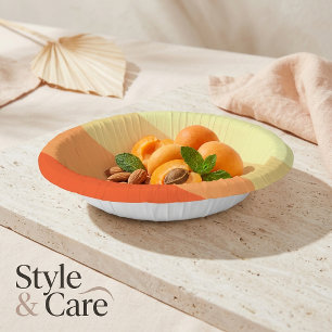 Bols En Carton Bol en papier personnalisable de 7 pouces pour les