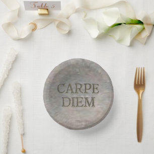 Bols En Carton Boules en papier Carpe Diem Stone