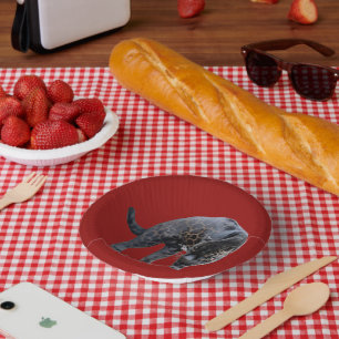 Bols En Carton Boules en papier rouge Jaguar Diablo