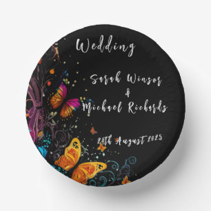 Bols En Carton Carte postale Jardin aux papillons lunaires