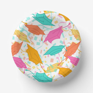 Bols En Carton Casquette de diplôme Toss (Tropical)