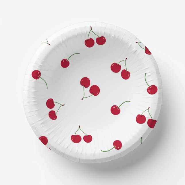 Bols En Carton Cerise (Recto)