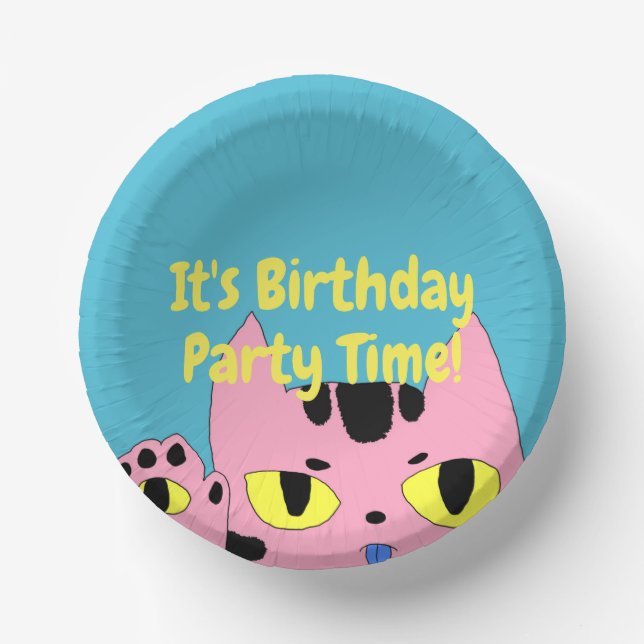 Bols En Carton Chat de poche Alien (Recto)