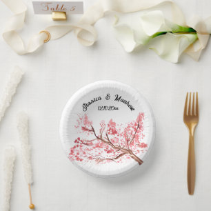 Bols En Carton Cherry Blossom Rose floral Mariages