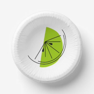 Bols En Carton Citron vert